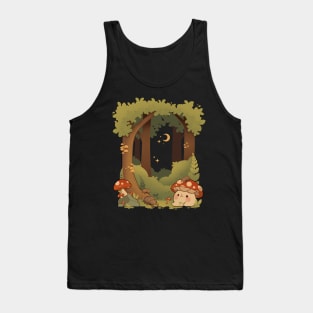 Night time forest Tank Top